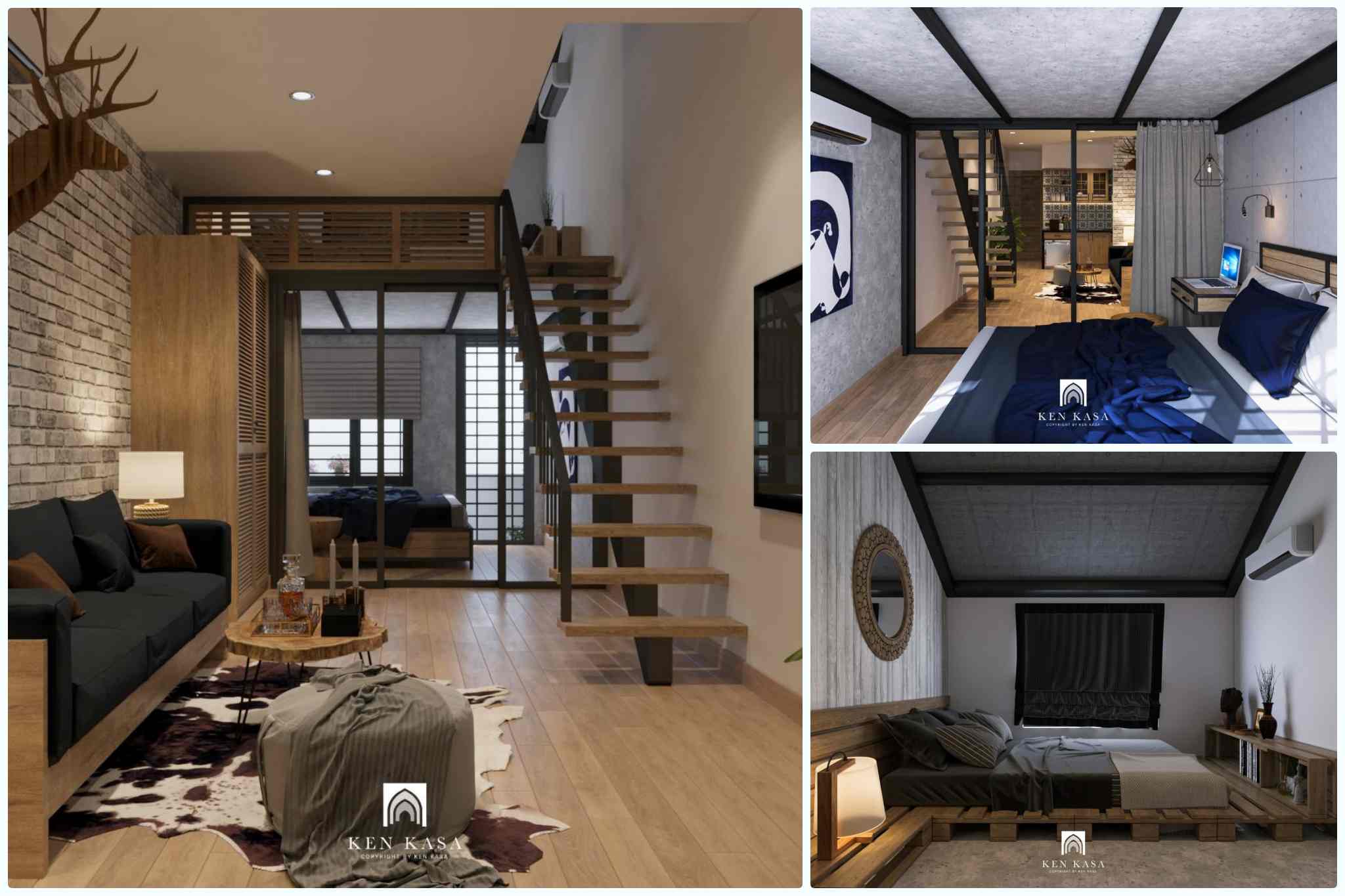 Mẫu nh&agrave; homestay phong c&aacute;ch hiện đại &Ocirc; Quan Chưởng 